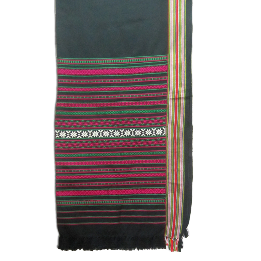 Pink Handmade Sindhi Tharri / Khatri  / Wadera Shawl SHL-112-8